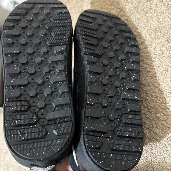 VANS Sk8-Hi MTE- Shoes - High Top Black Glitter Suede Men’s 8.5 Women’s 10 - Picture 10 of 12